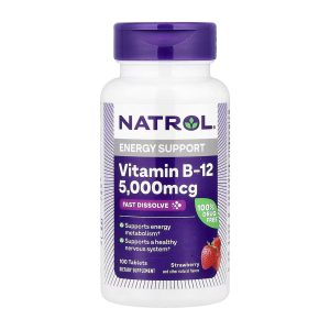 Vitamin B-12 5000mcg - 100 tabs фото1