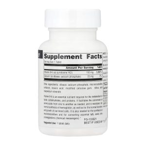 Vitamin B-6 100 mg - 100 tabs фото2