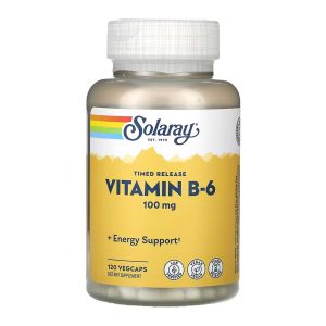 Vitamin B-6 100mg - 120 vcaps фото1
