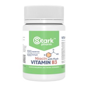 Vitamin B3 Niacin - 100 caps фото1