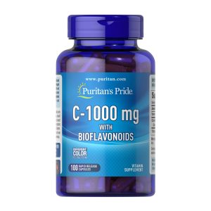 Vitamin C-1000 mg with Bioflavonoids - 100 caps фото1