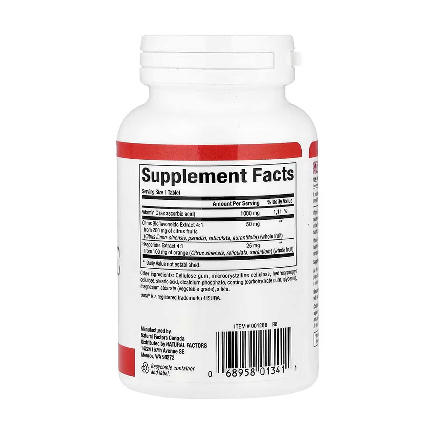 Vitamin C 1000mg - 90 tabs фото2