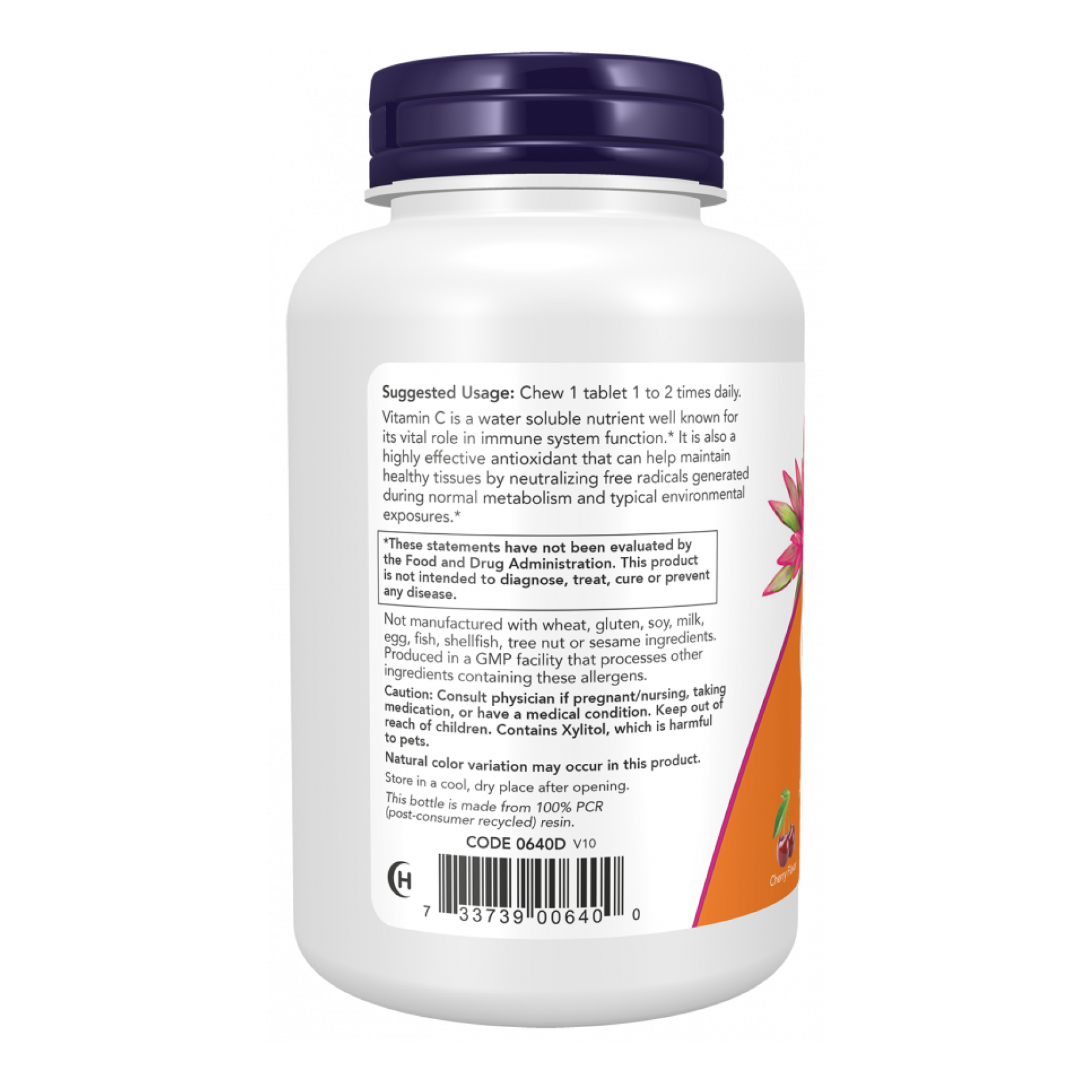 C-500 - 100 tabs Cherry фото3