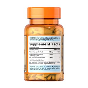 Vitamin C-500 mg with Rose Hips Time Release - 100 caps фото2
