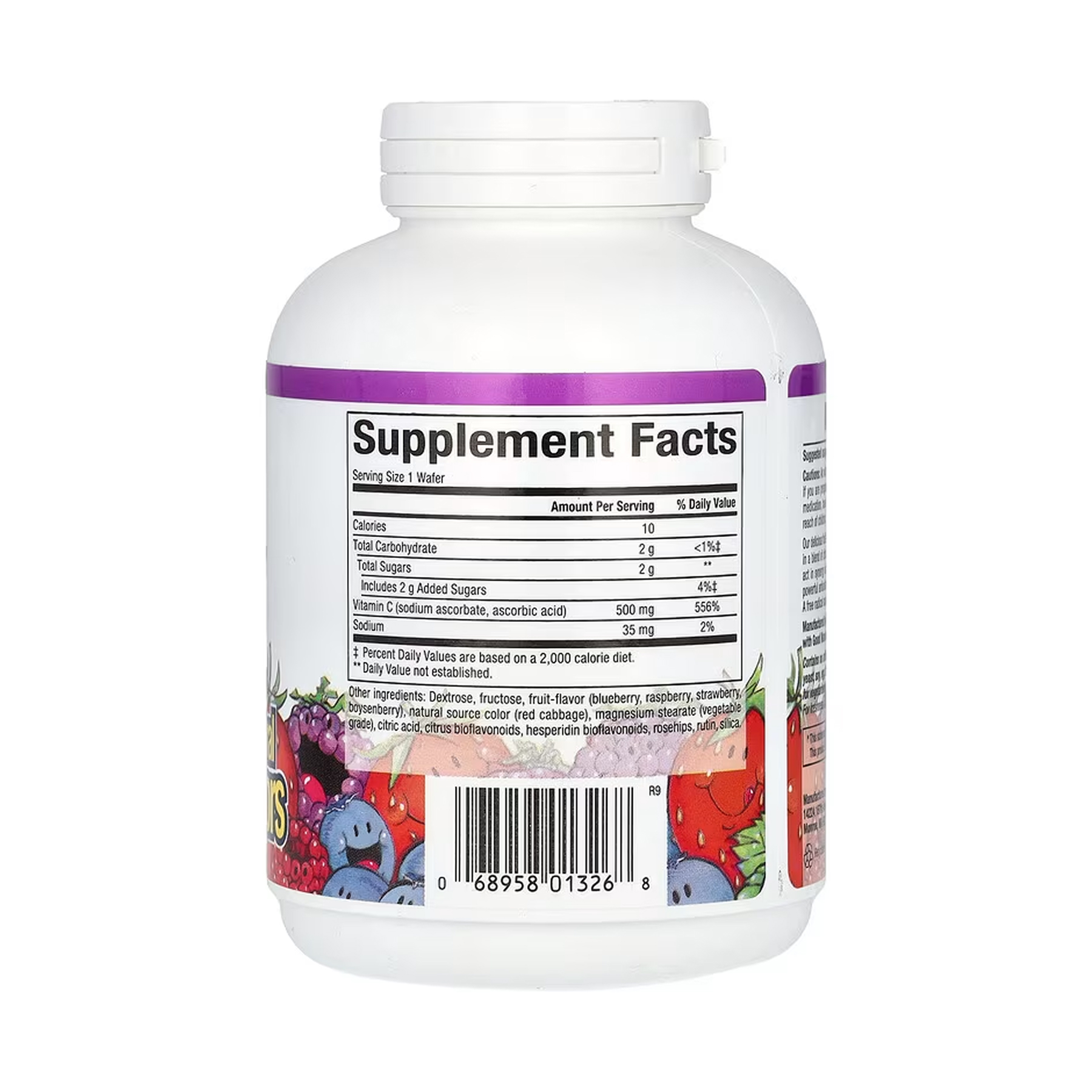 Vitamin C 500mg - 90 tabs Mixed Berry фото2