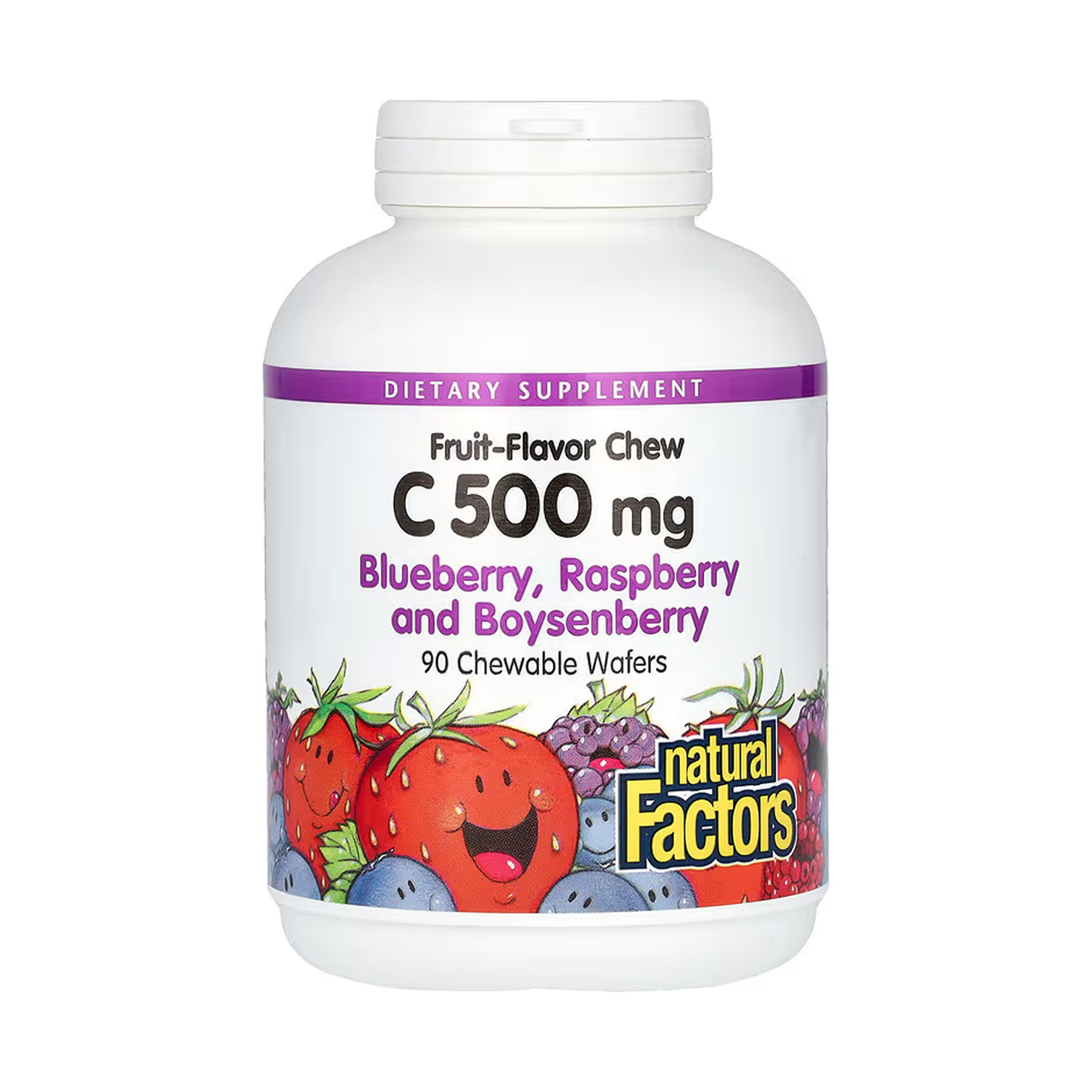 Vitamin C 500mg - 90 tabs Mixed Berry фото1