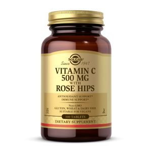 Vitamin C 500mg with Rose Hips - 100 tabs фото1