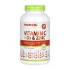 Vitamin C + D3 & Zinc - 250 caps фото1