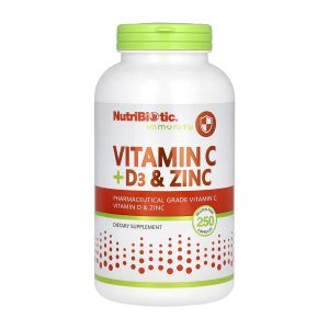 Vitamin C + D3 & Zinc - 250 caps фото1