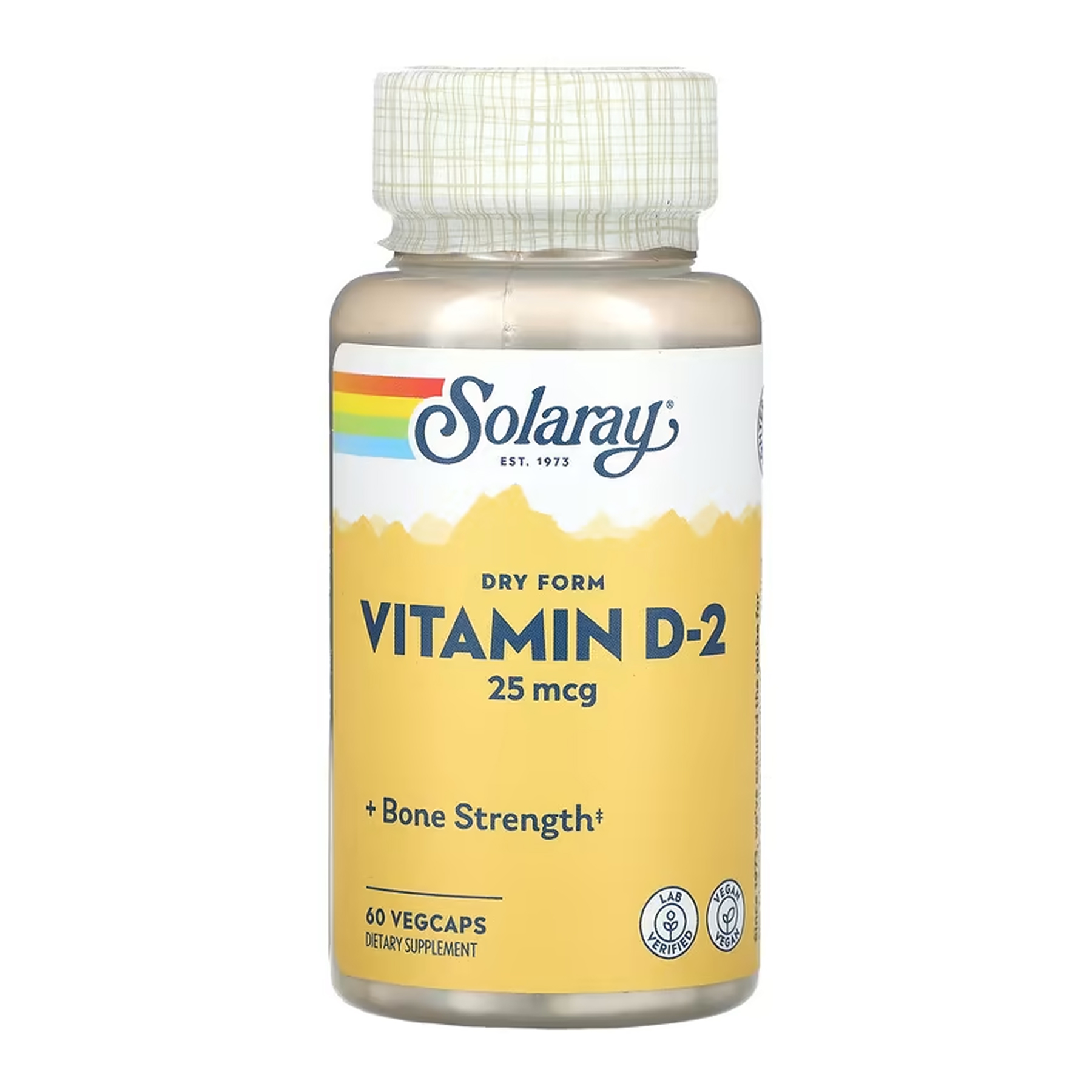 Vitamin D-2 25 mcg - 60 vcaps фото1