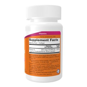 VIT D-3 10,000 IU - 30 sgels фото2