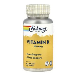 Vitamin K-1 100mcg - 100 tabs фото1