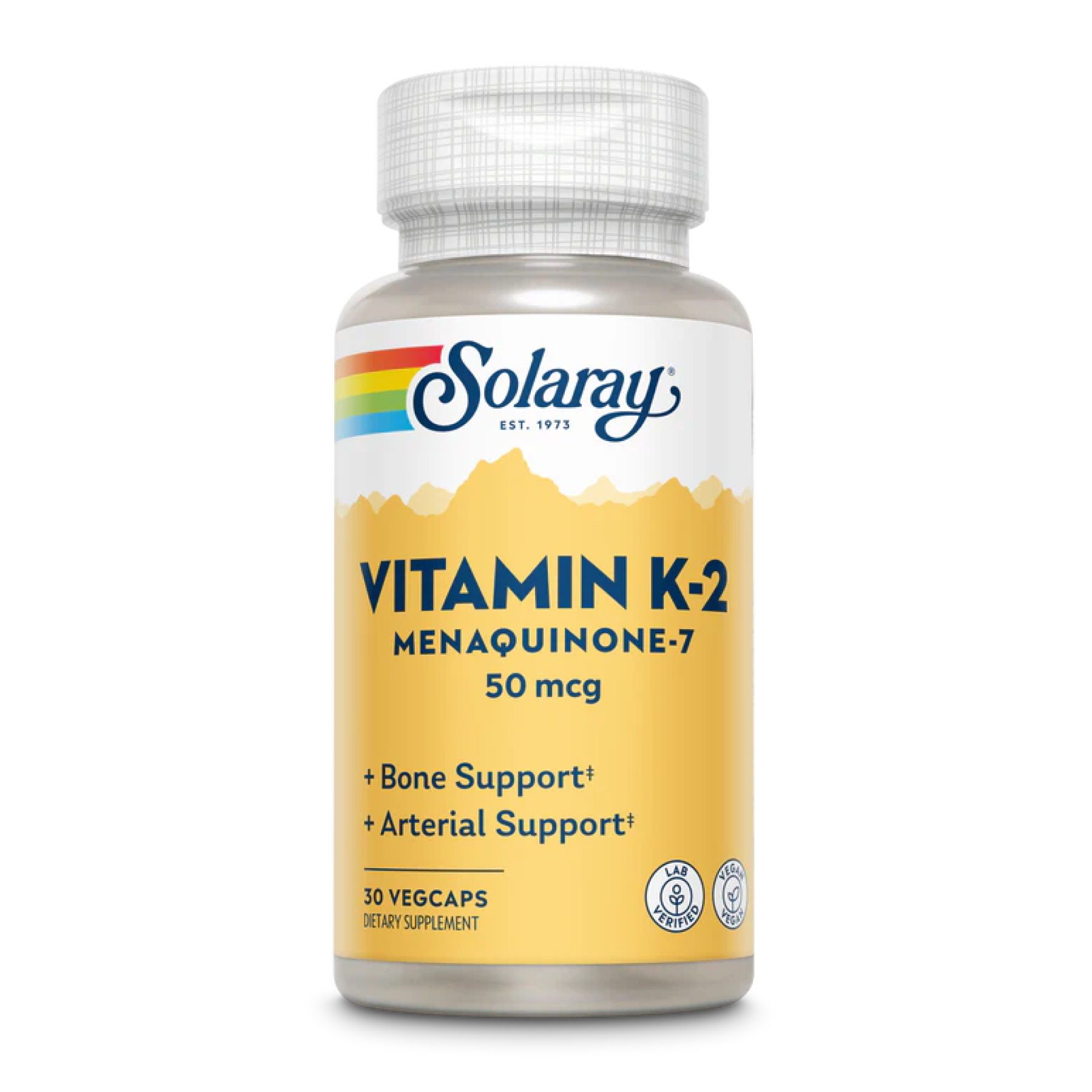 Vitamin K-2 MK-7 50mcg - 30 vcaps фото1