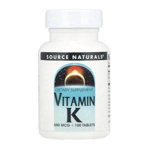 Vitamin K 500 mcg - 100 tabs фото1