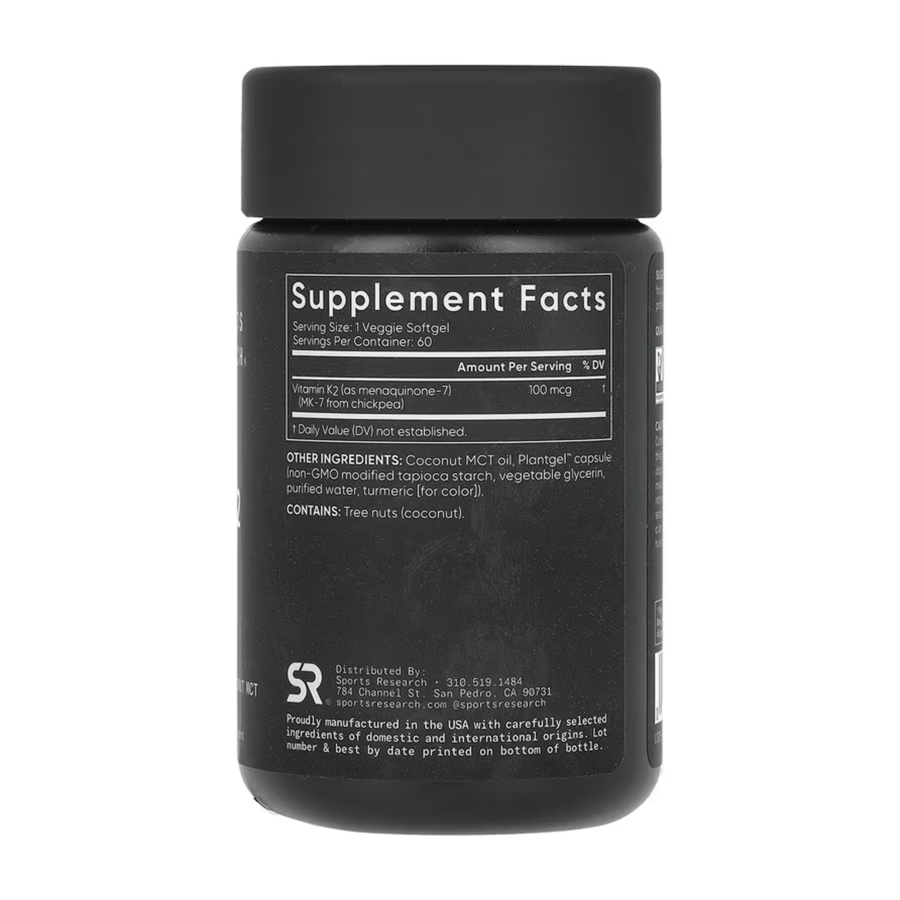 Vitamin K2 100mcg - 60 veggie softgels фото2