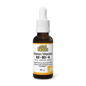 Vitamin K2+D3+A 50 mcg/1000 IU/500 IU - 30ml фото1