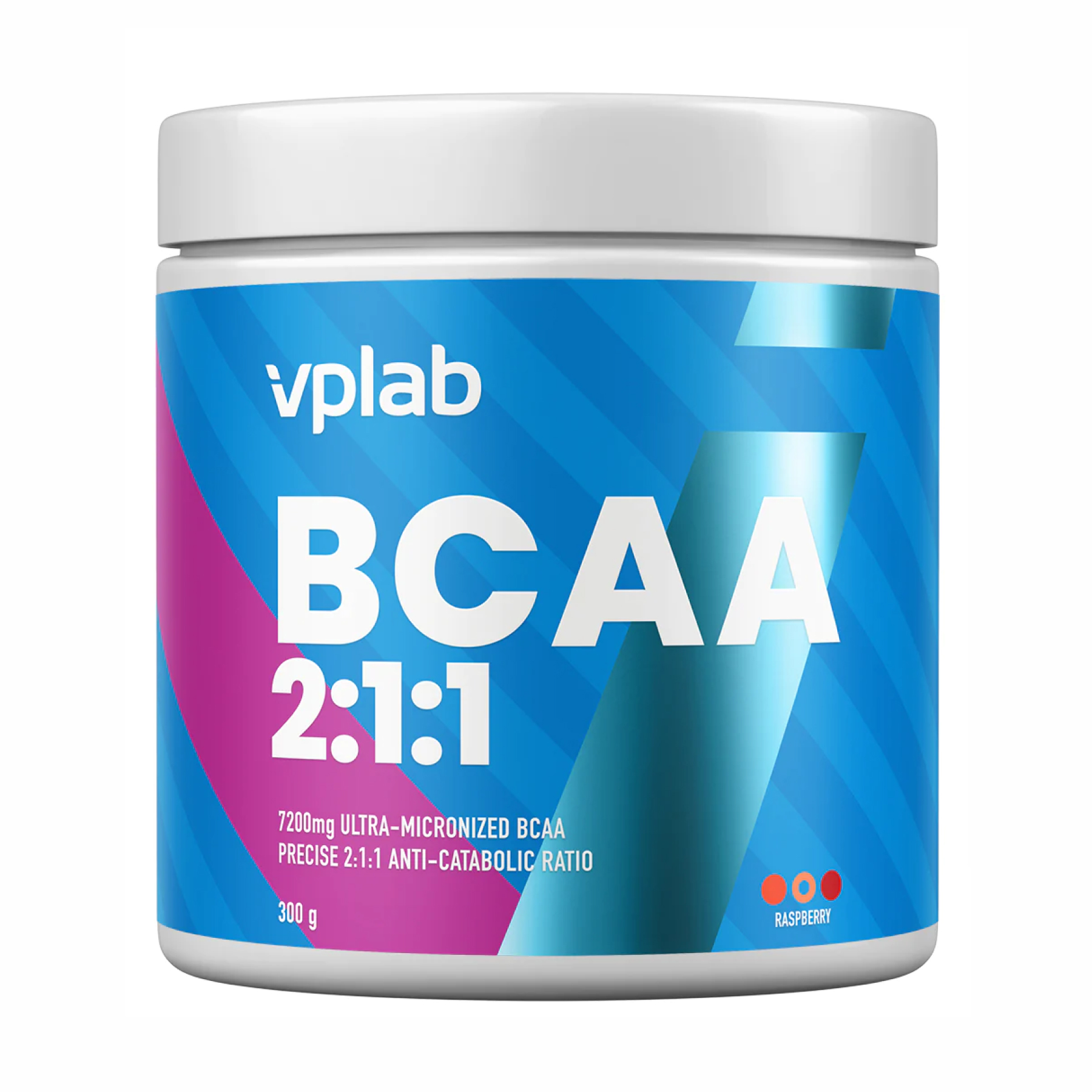BCAA 2-1-1 - 300g Raspberry фото1