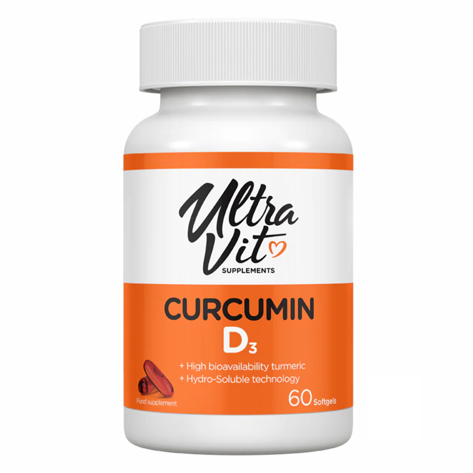 Curcumin D3 - 60 softgels фото1
