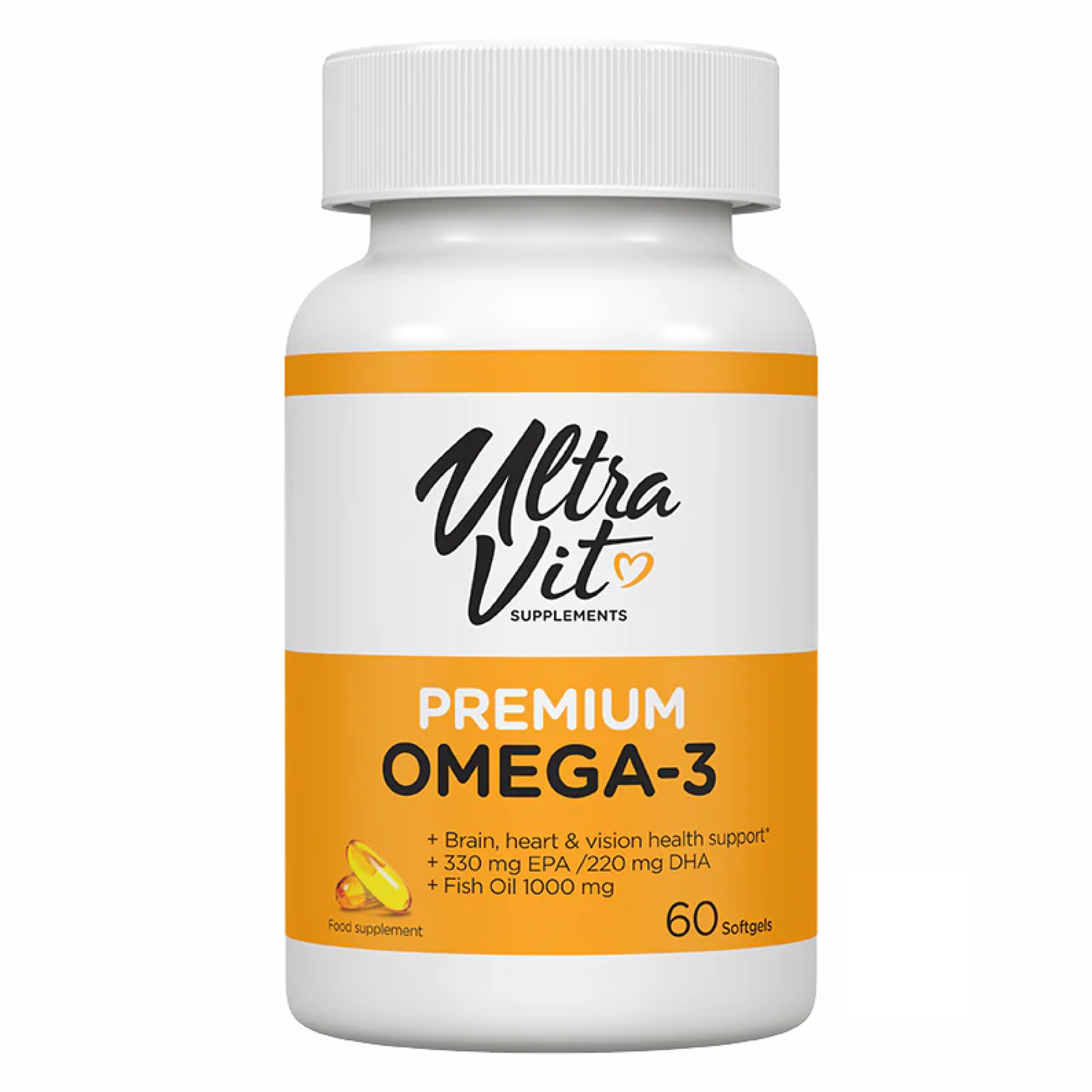 Premium Omega-3 - 60 Softgels фото1
