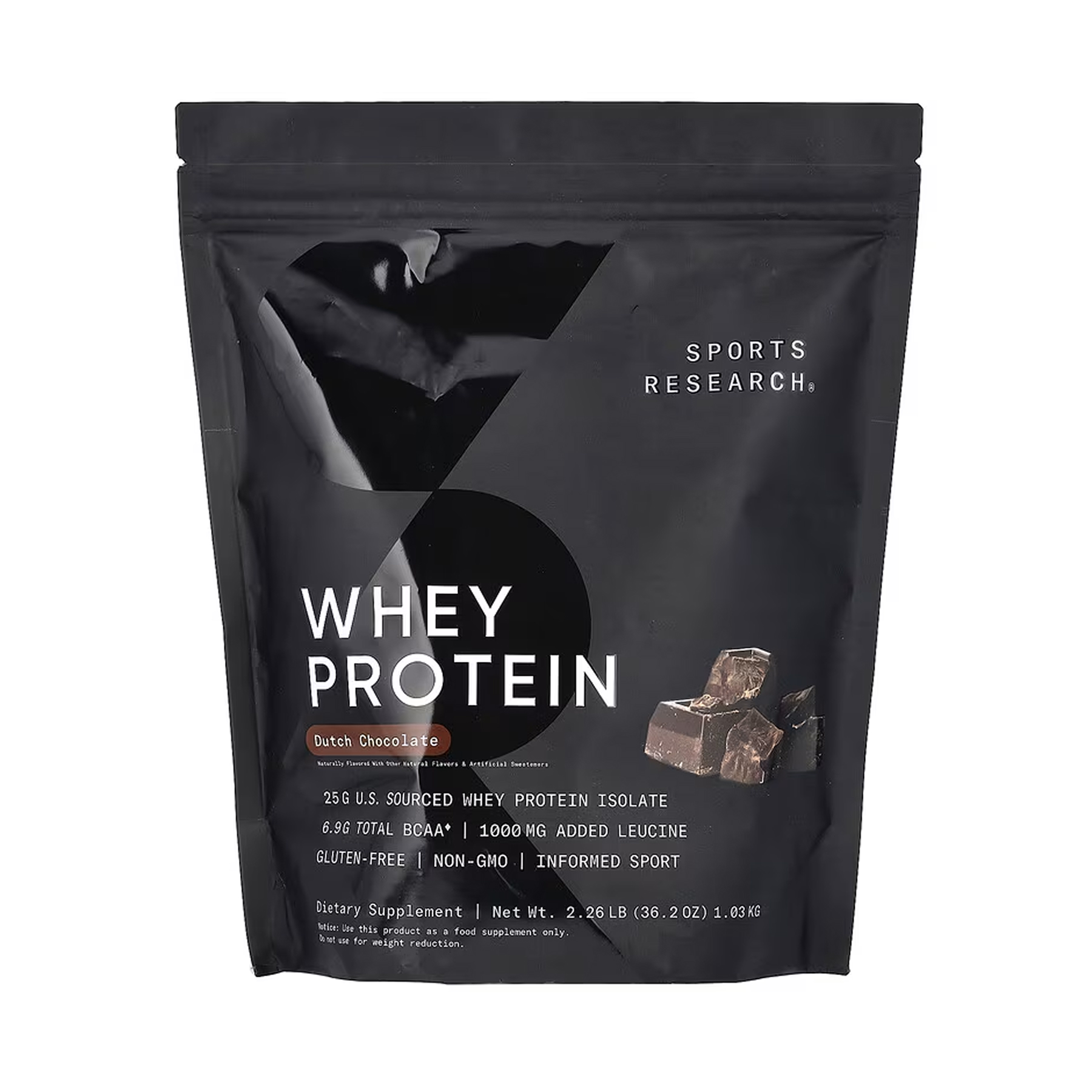 Whey Protein Isolate - 1030g Chocolate фото1