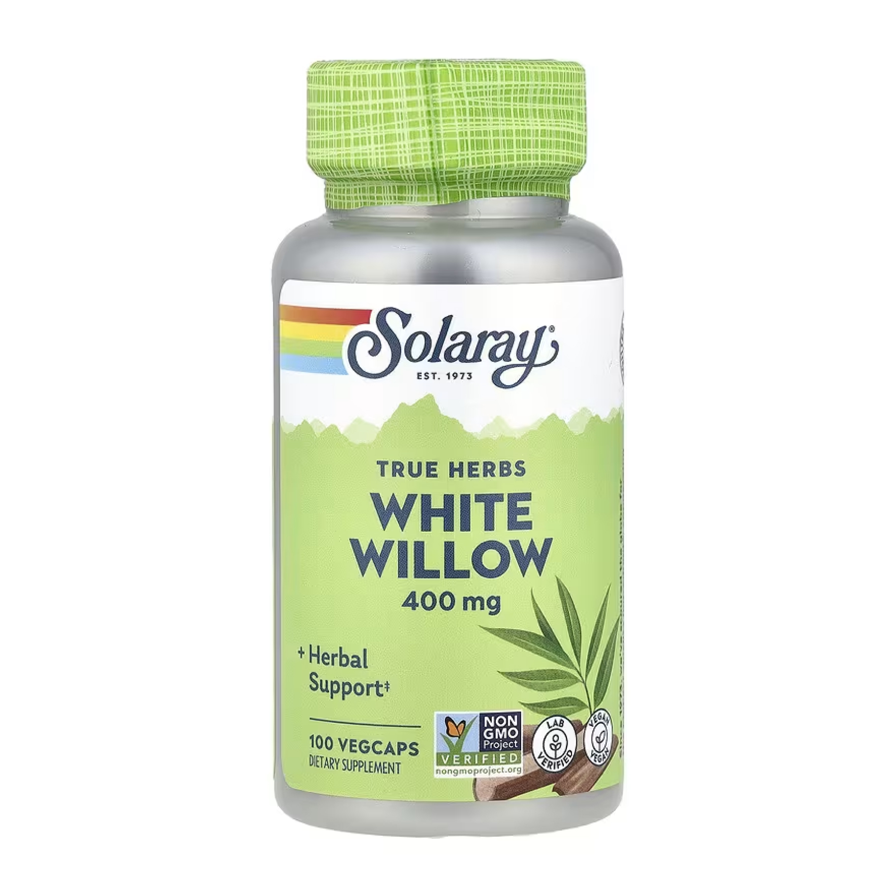White Willow Bark 400mg - 100 vcaps фото1