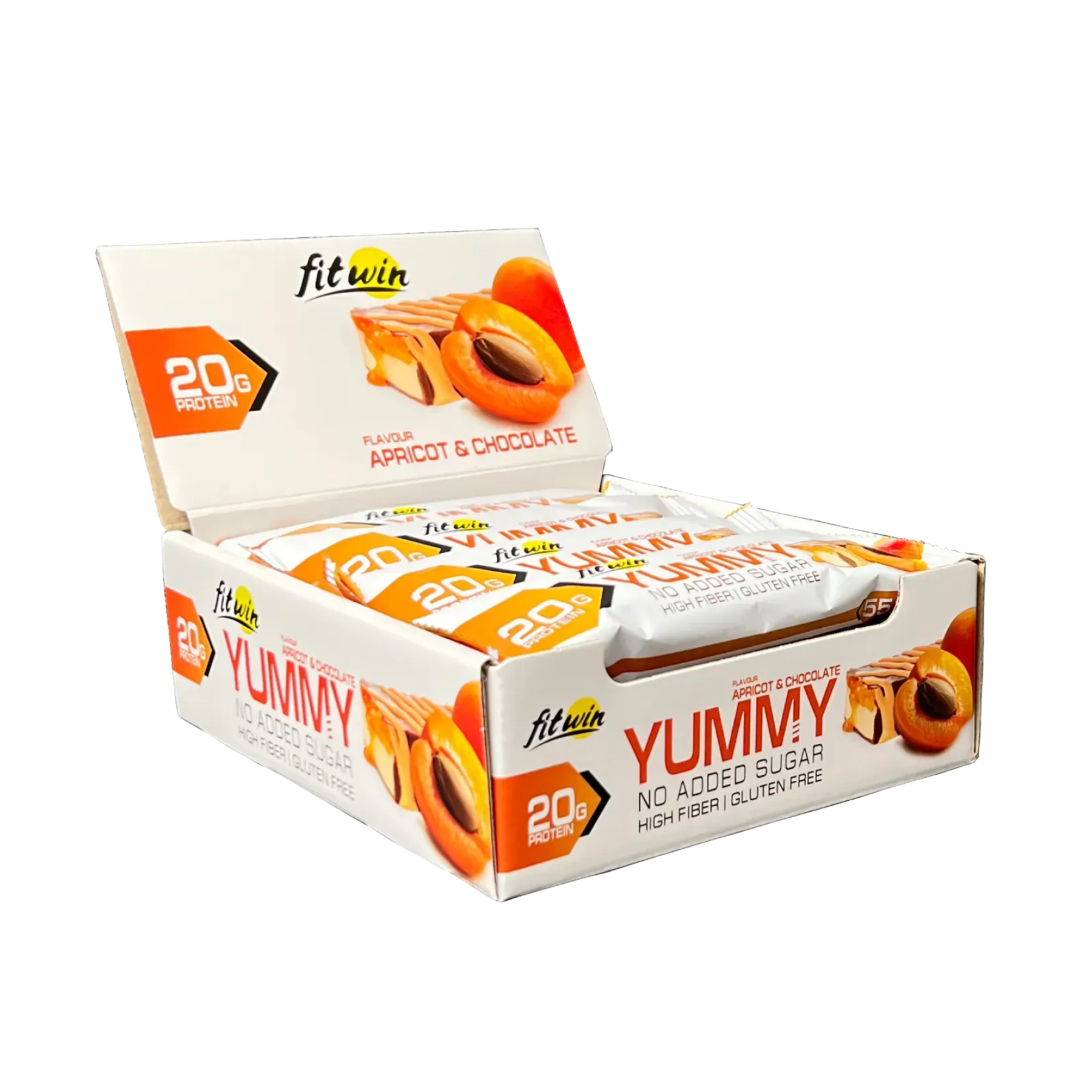 YummY - 12x55g Apricot Chocolate фото1