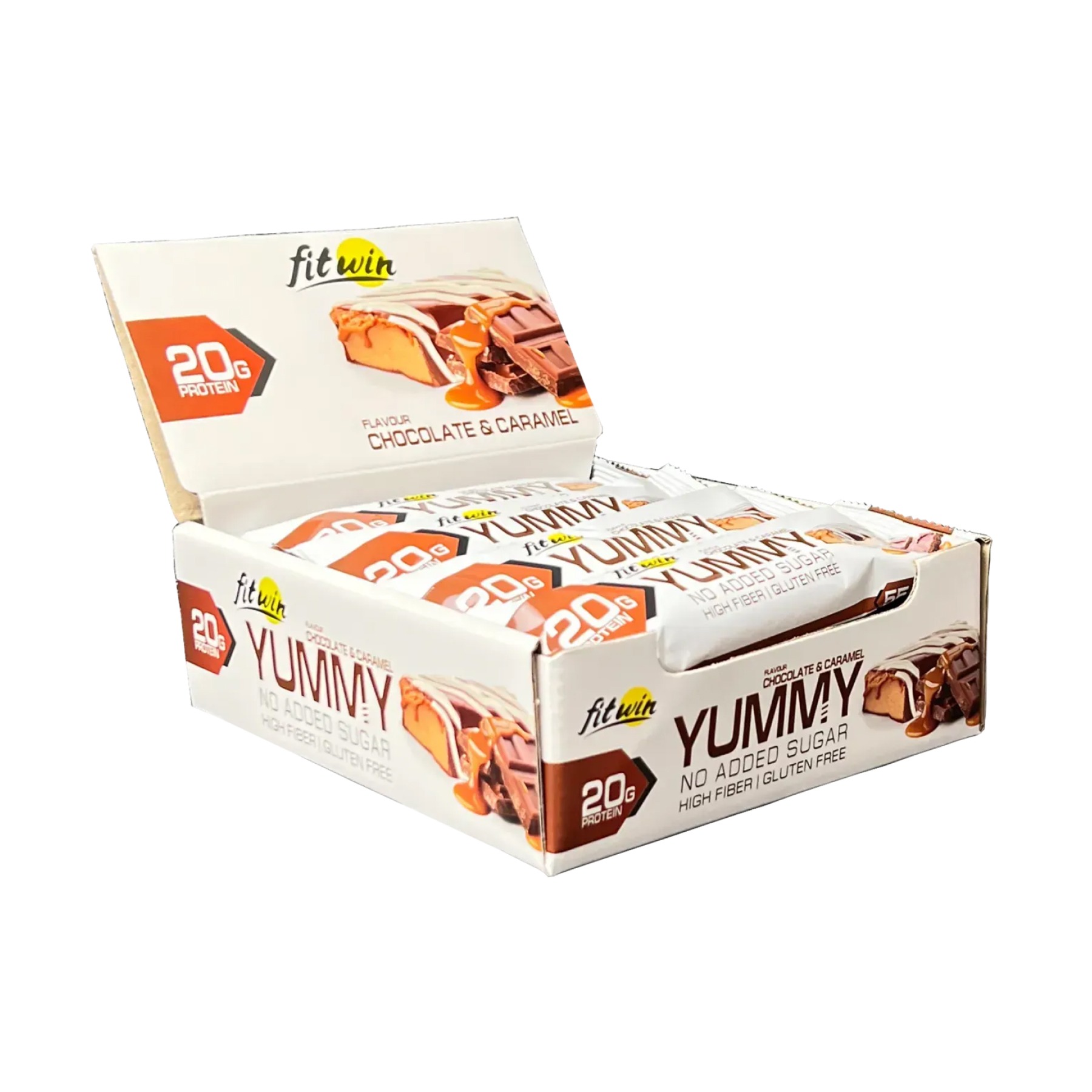 Yummy - 12x55g Chocolate and Caramel фото1
