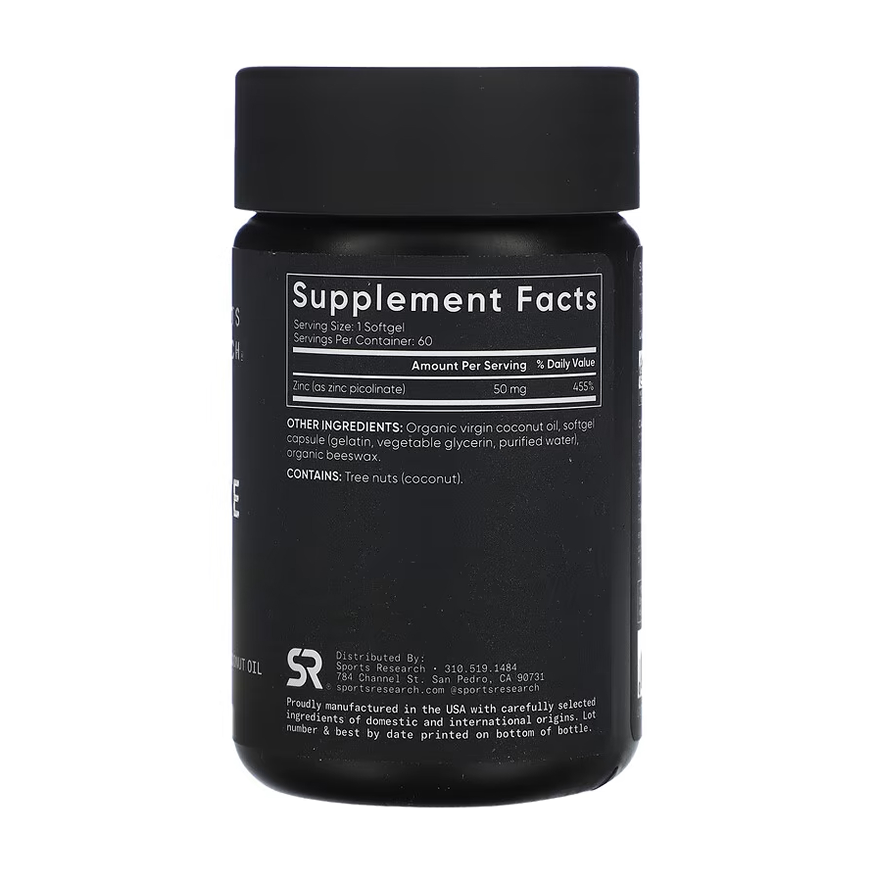 Zinc Picolinate 50mg - 60 softgels фото2
