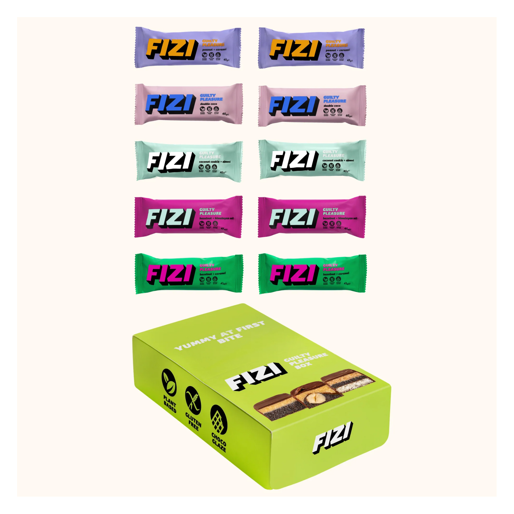 FIZI Guilty Pleasure Box - 10x45g фото1