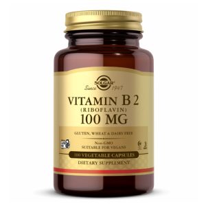 Vitamin B2 100mg (Riboflavin) - 100 Vcaps фото1