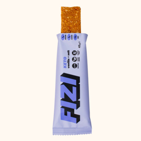KETO Protein Bar - 10x45g Vanilla + Salt фото2