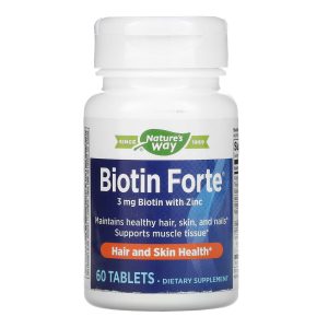 Biotin Forte 3 mg - 60 tabs фото1