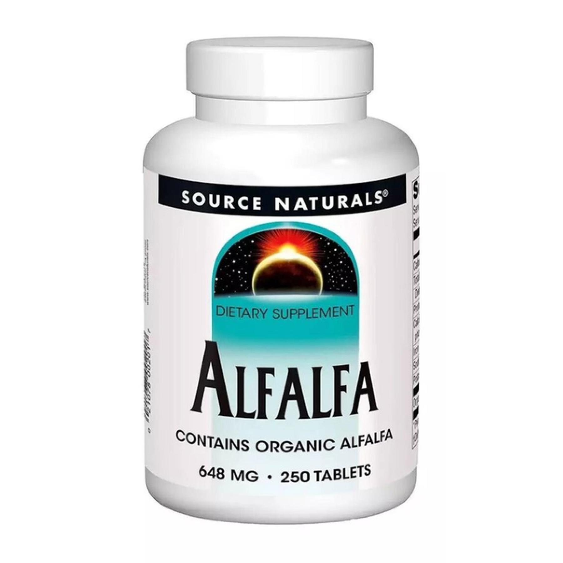 Alfalfa 648mg - 250 tabs фото1