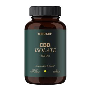 CBD Isolate 1500 mg - 60 softgels фото1