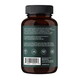 CBD Isolate 1500 mg - 60 softgels фото2