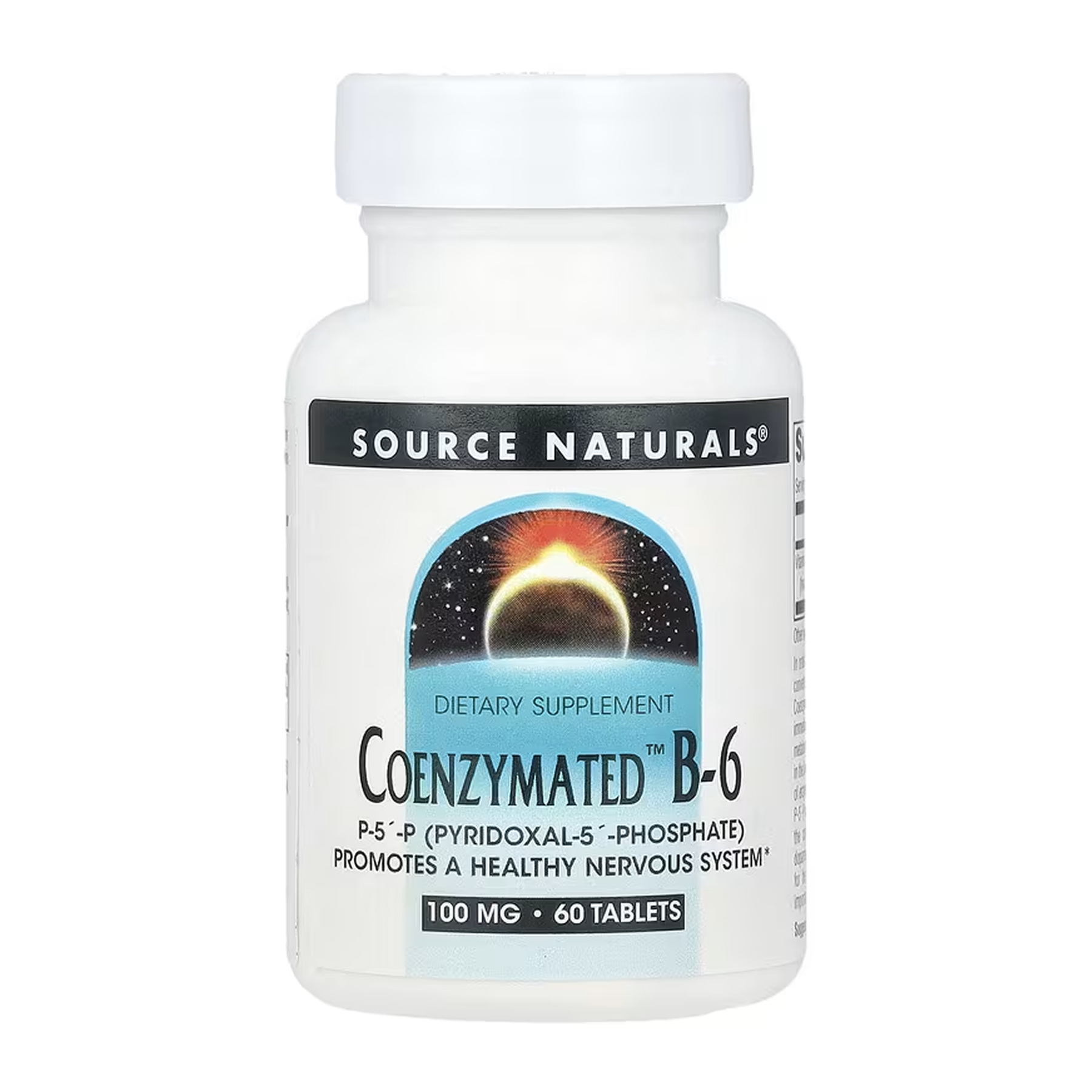 Coenzymated™ Vitamin B-6 100 mg - 60 tabs фото1
