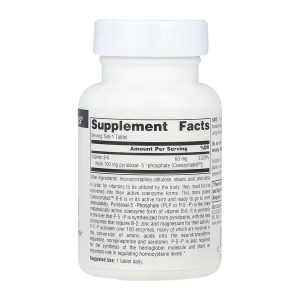 Coenzymated™ Vitamin B-6 100 mg - 60 tabs фото2
