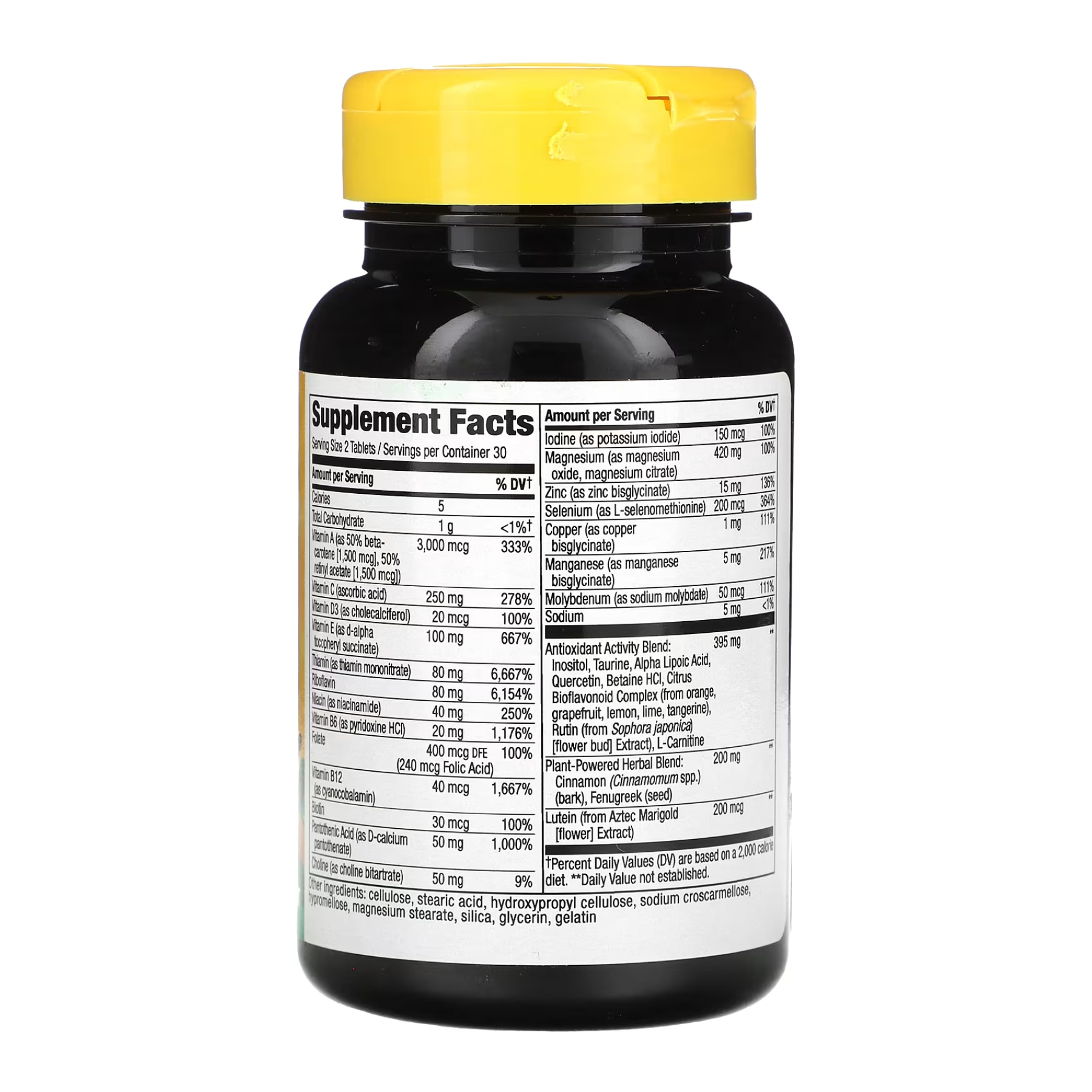 Diabetic Multivitamin - 60 tabs фото2
