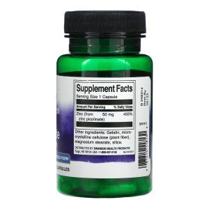Extra Strength Zinc Picolinate Body Preferred Form 50mg - 60 caps фото2
