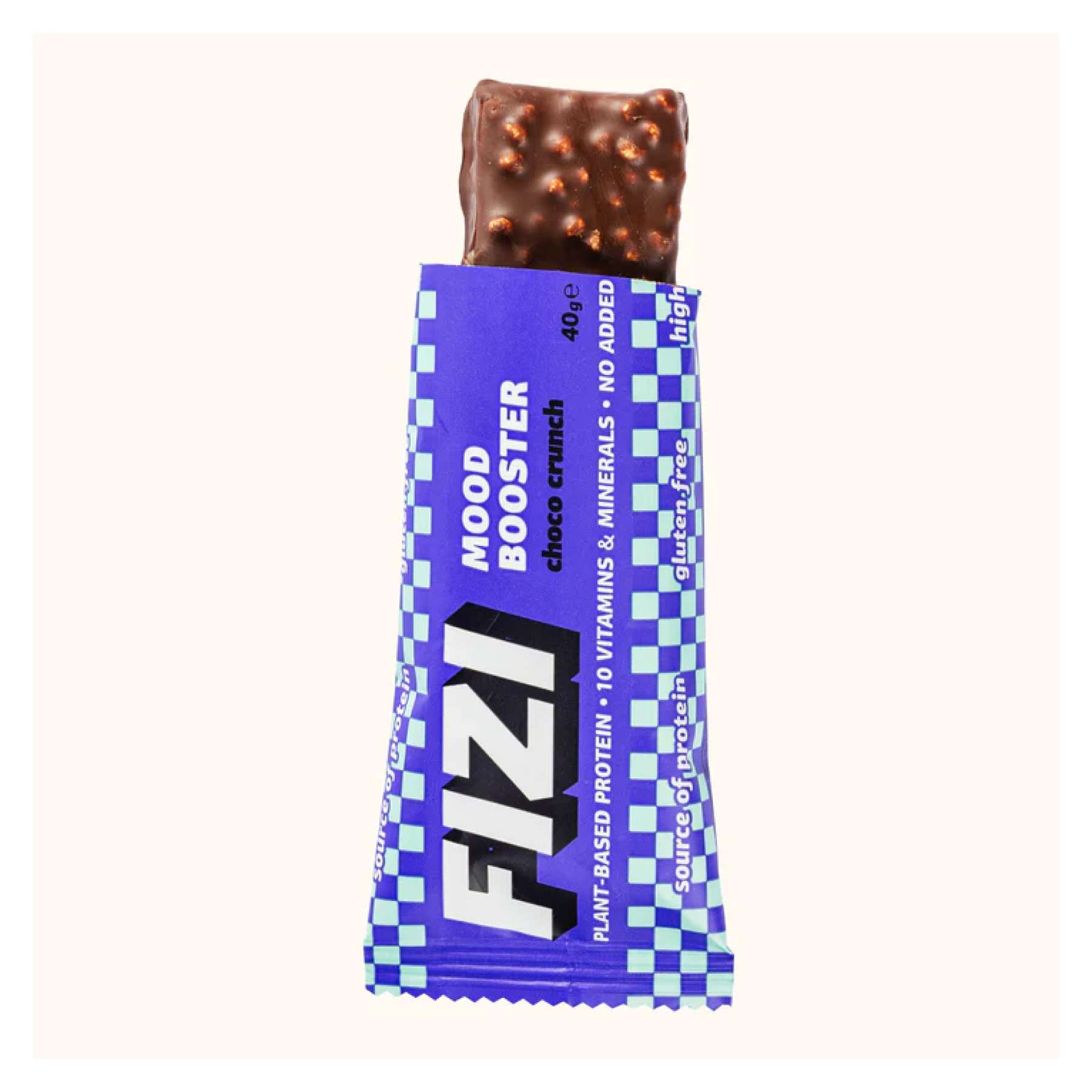 Fizi Mood Booster - 12x40g Choco Crunch фото2