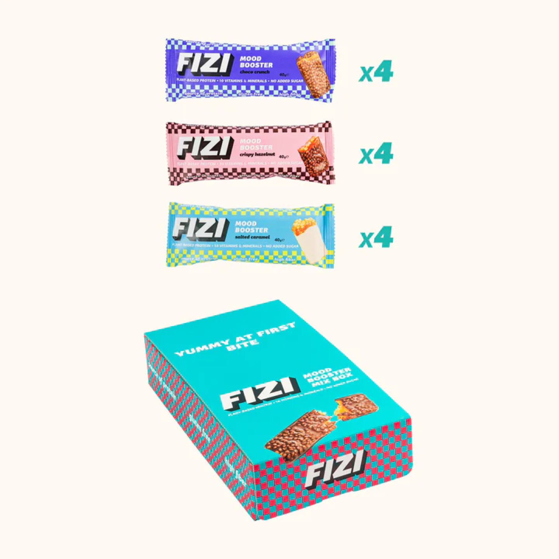 Fizi Mood Booster - 12x40g Mix Box фото3