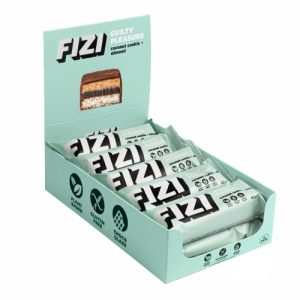FIZI Chocolate Bar - 10х45g Coconut Cookie-Almond фото1