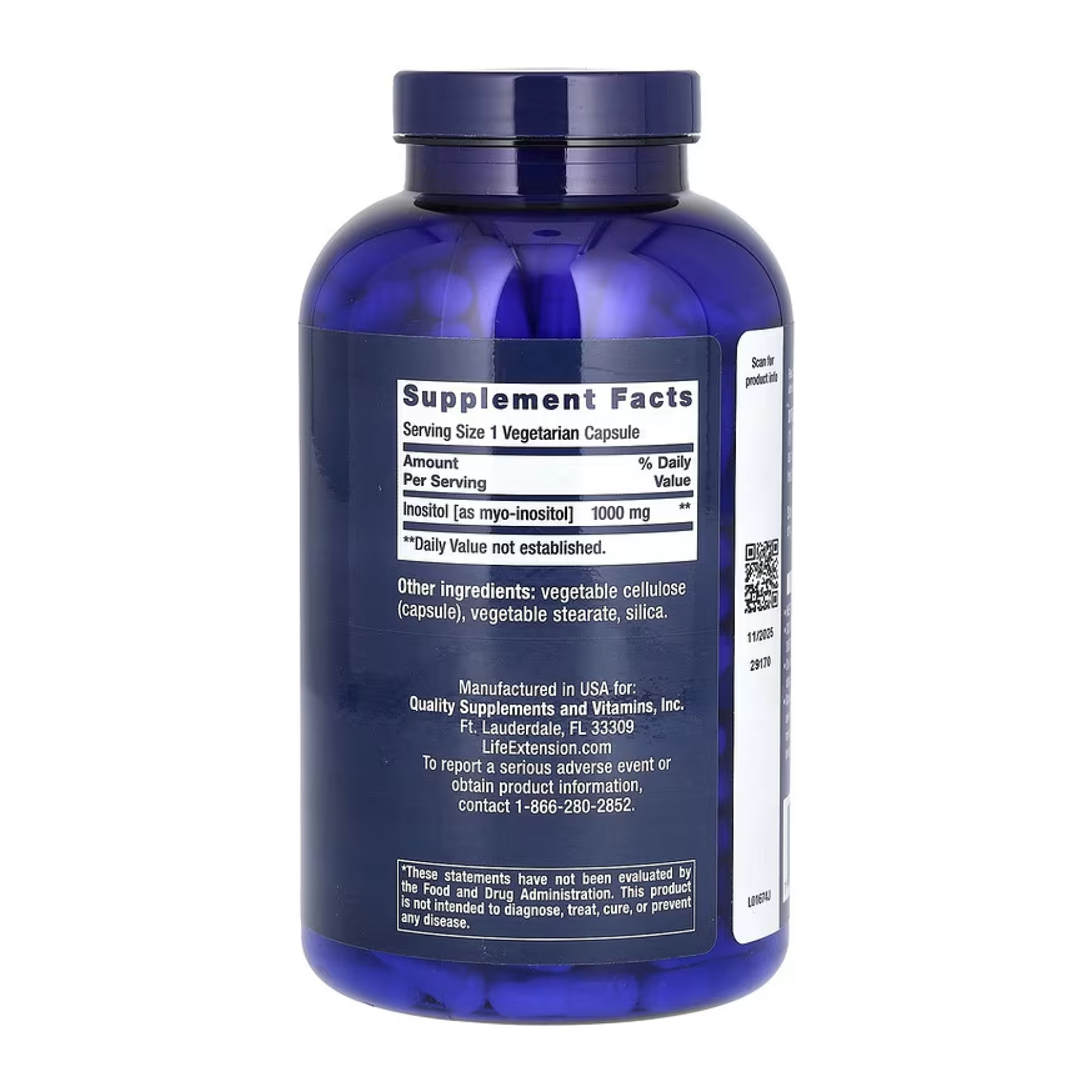 Inositol 1000mg - 360 vcaps фото2