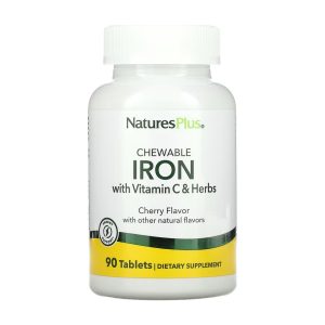 Iron 27 mg with Vitamin C Herbs - 90 tabs фото1