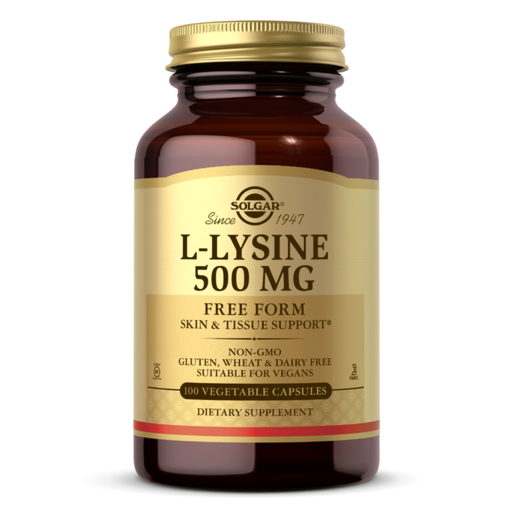 L-Lysine 500 mg - 100 vcaps фото1