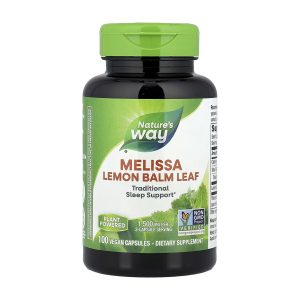 Melissa Lemon Balm Leaf - 100 vcaps фото1