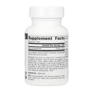 Niacinamide B-3 100 mg - 100 tabs фото2