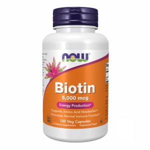 BIOTIN 5000mcg - 120 vcaps фото1