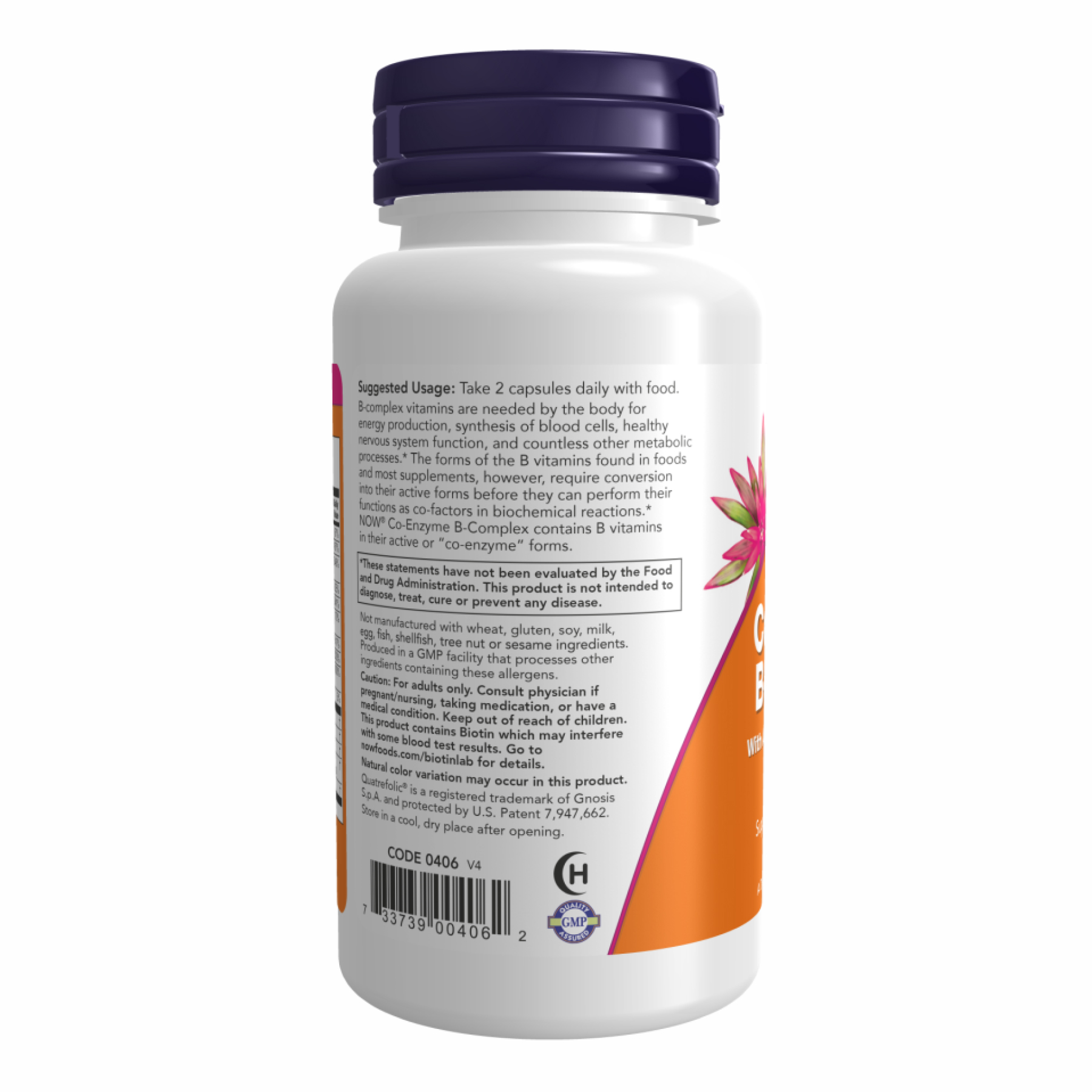 Co-Enzyme B-Complex - 60 vcaps фото3