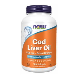 Cod Liver Oil 1000mg - 180 sgels фото1
